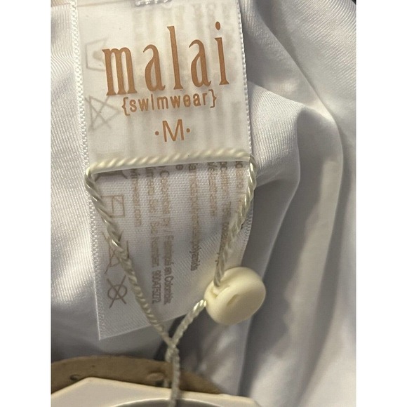 MALAI •Women M• Chacalal Nilo One Piece Long Sleeve Floral Swimsuit NWT $218 - Picture 12 of 13